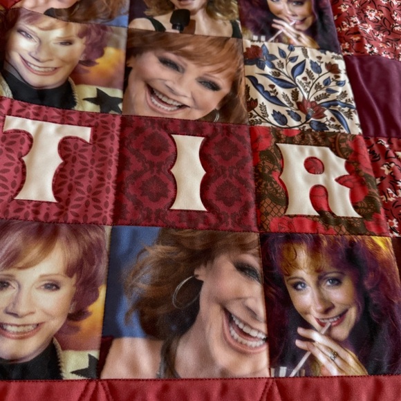 60” x 54” As Seen on TV Joe Pickett TV Prop Reba McEntire Patchwork Quilt - Picture 5 of 12